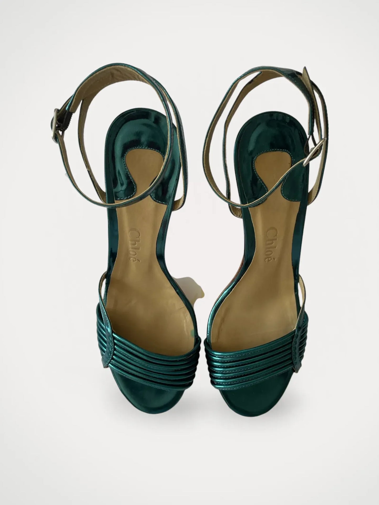Chloé Ch10170-skinnsandaler