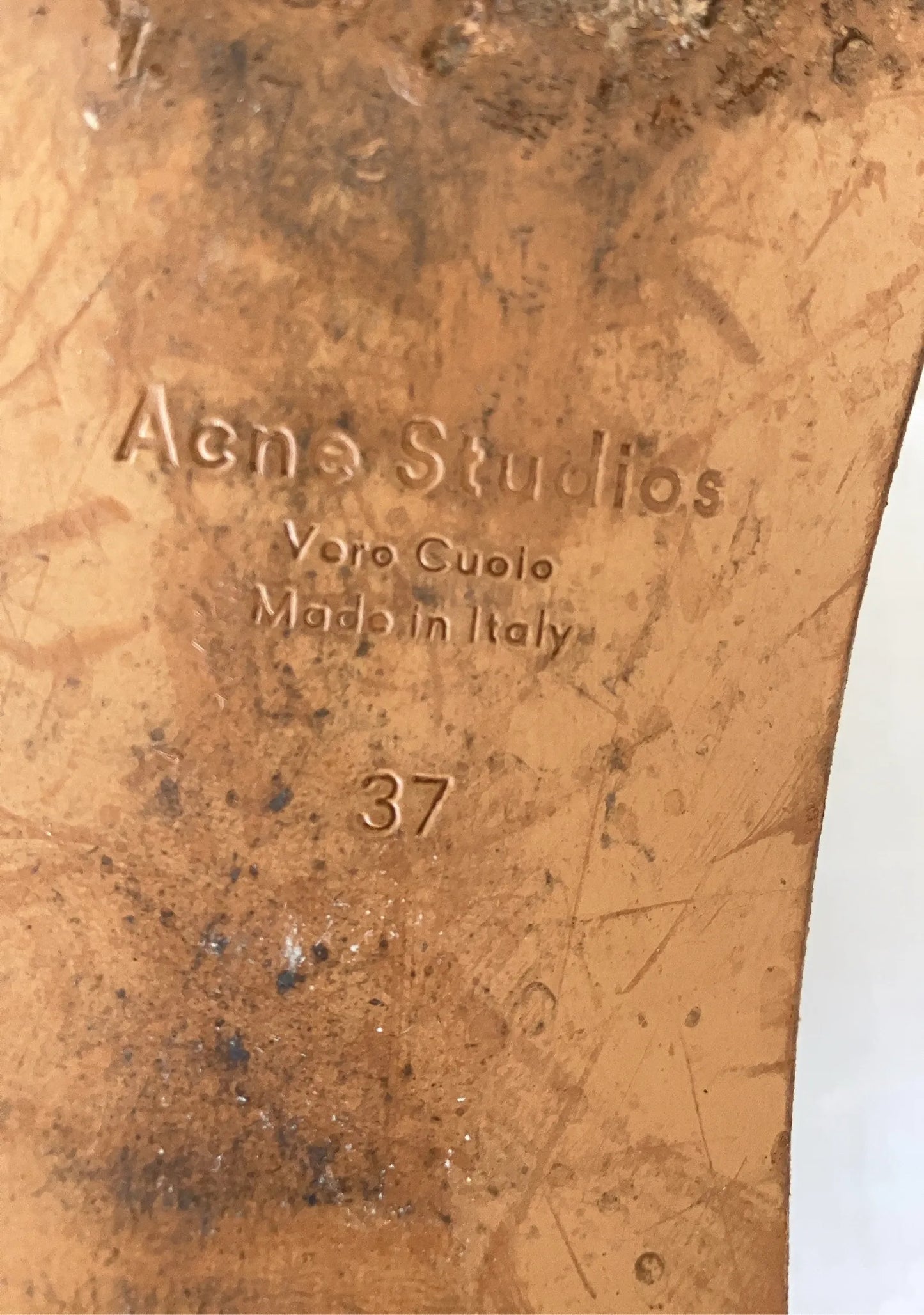 Acne Studios-skinnboots