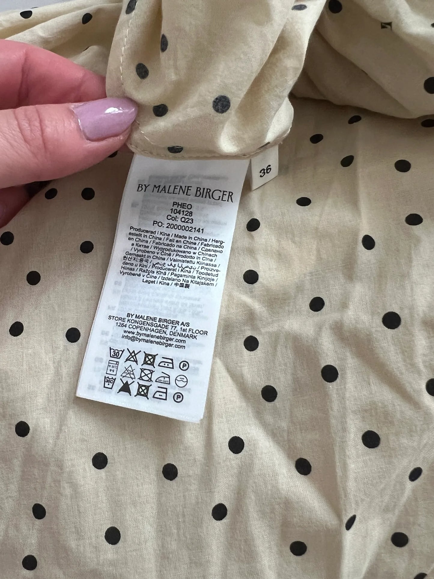 By Malene Birger Pheo-kjol NWOT