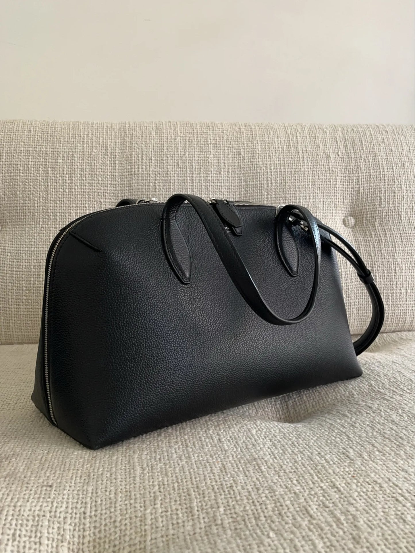 Toteme Medium Grained Day Tote-skinnhandväska