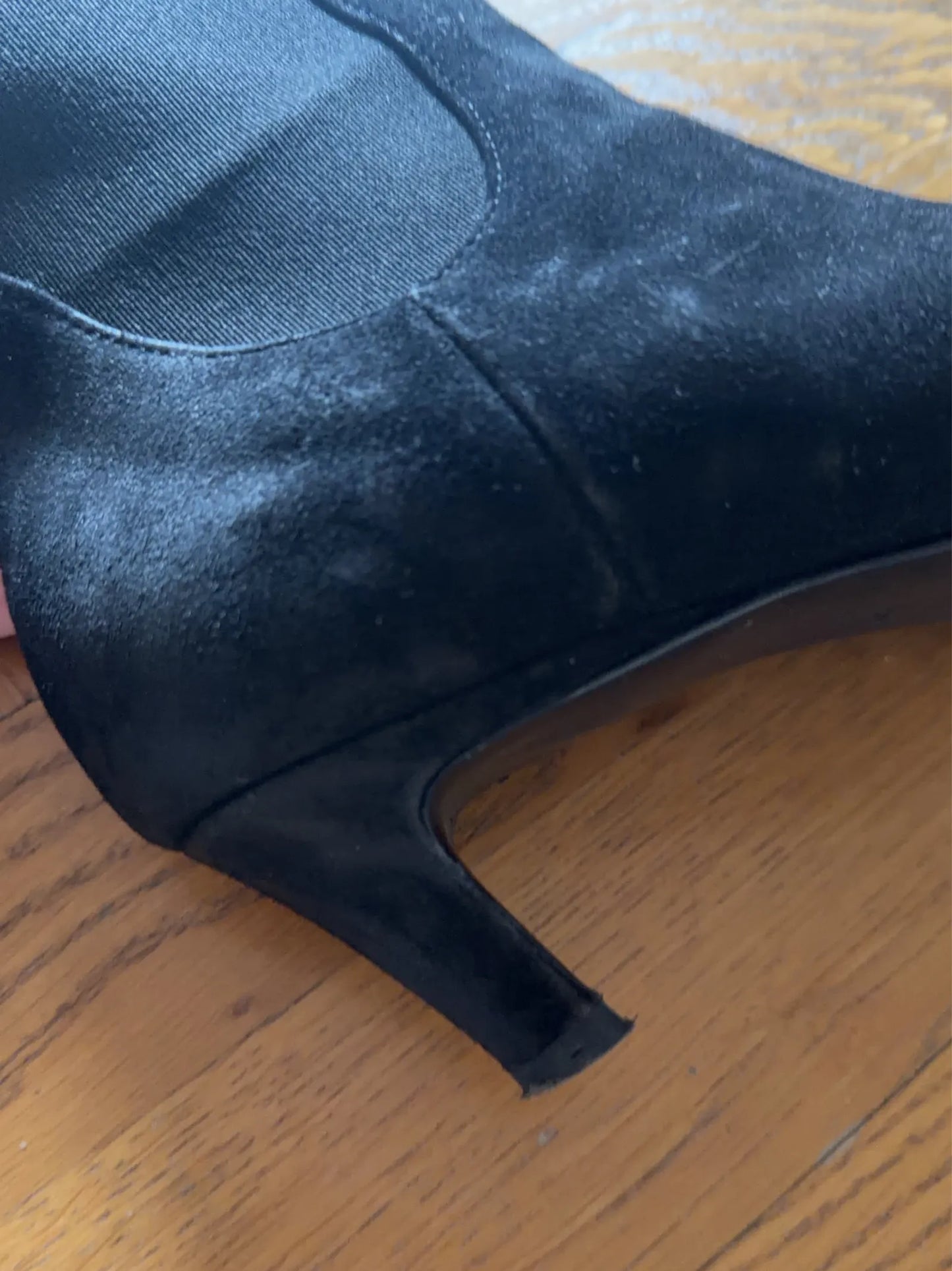 Toteme Svarta Mockastövlar Boots