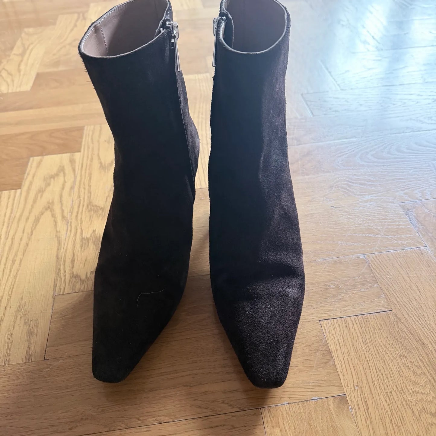 Toteme Svarta Mockastövlar Boots