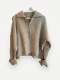 Varley Amelia Half Zip Knit-tröja