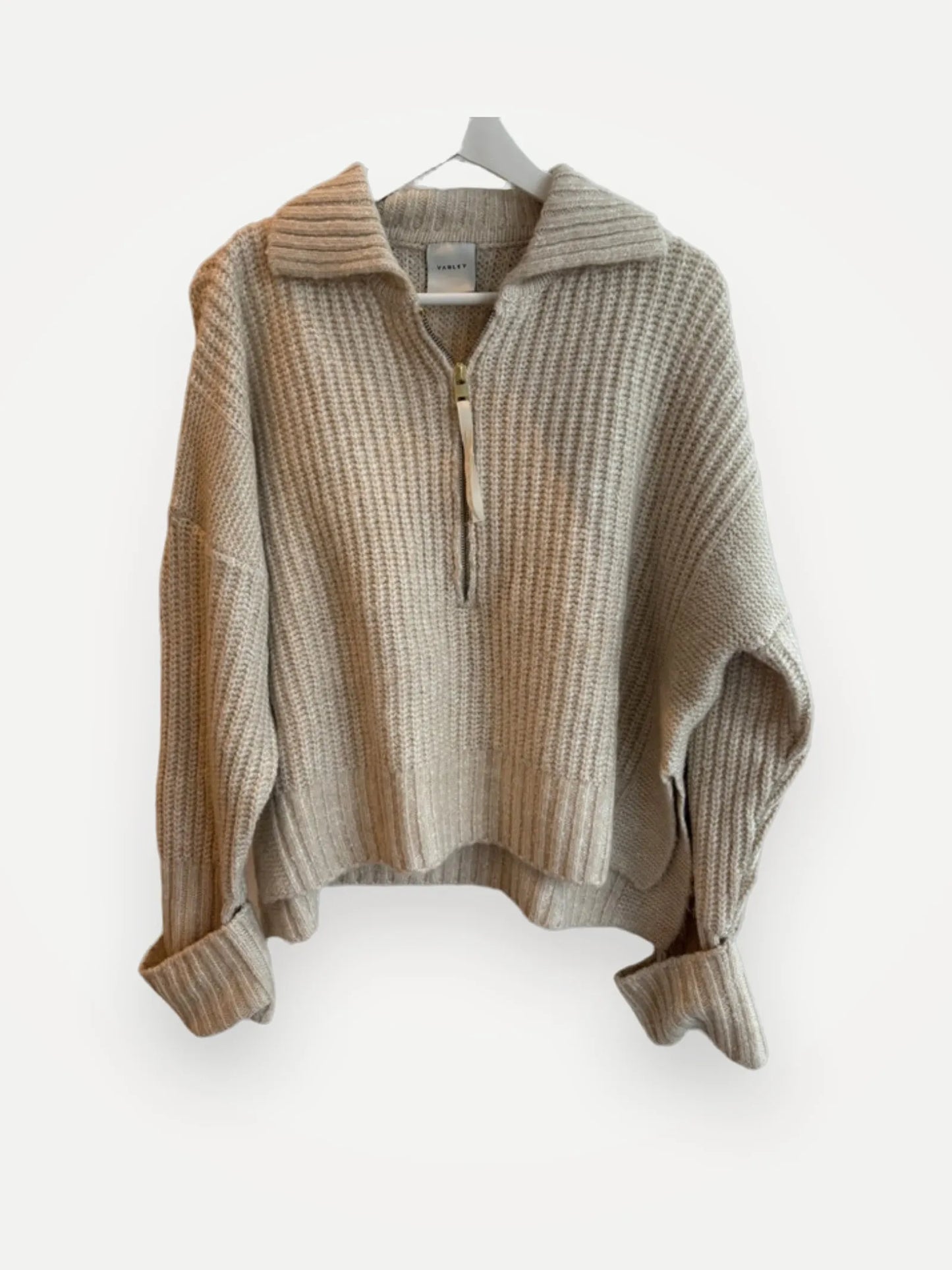 Varley Amelia Half Zip Knit-tröja