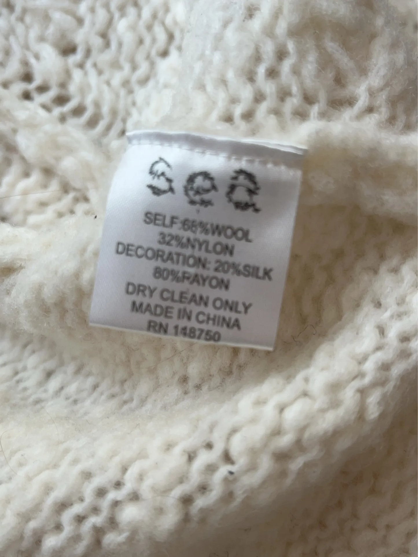 Sea New York-ulltröja NWOT