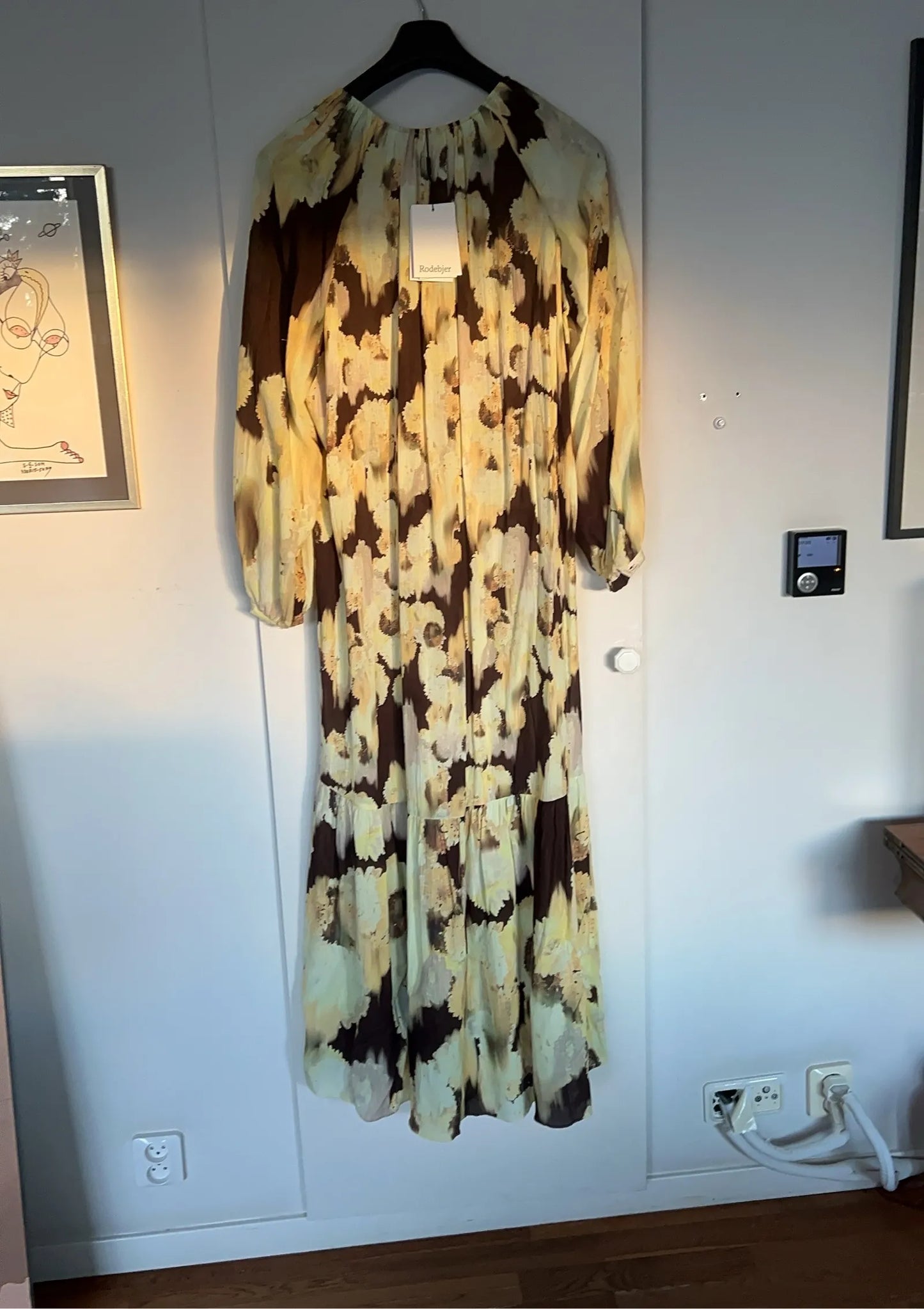 Rodebjer Iris Blurry Silk Dress