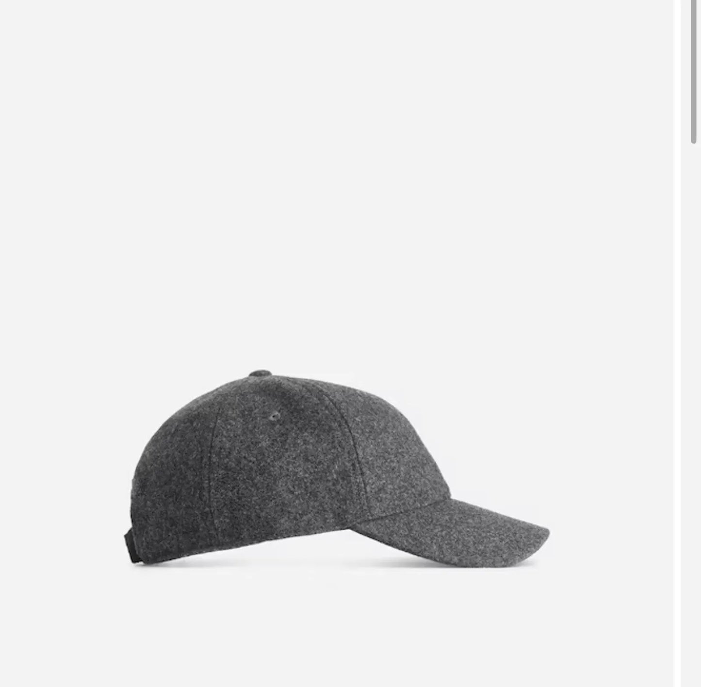 Arket Wool Felt Cap Cap