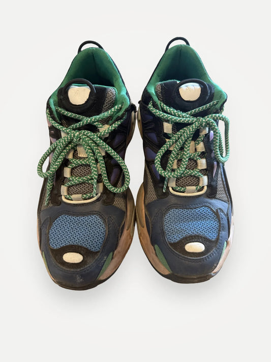 Sandro Astro Leather Trainer-skinnsneakers