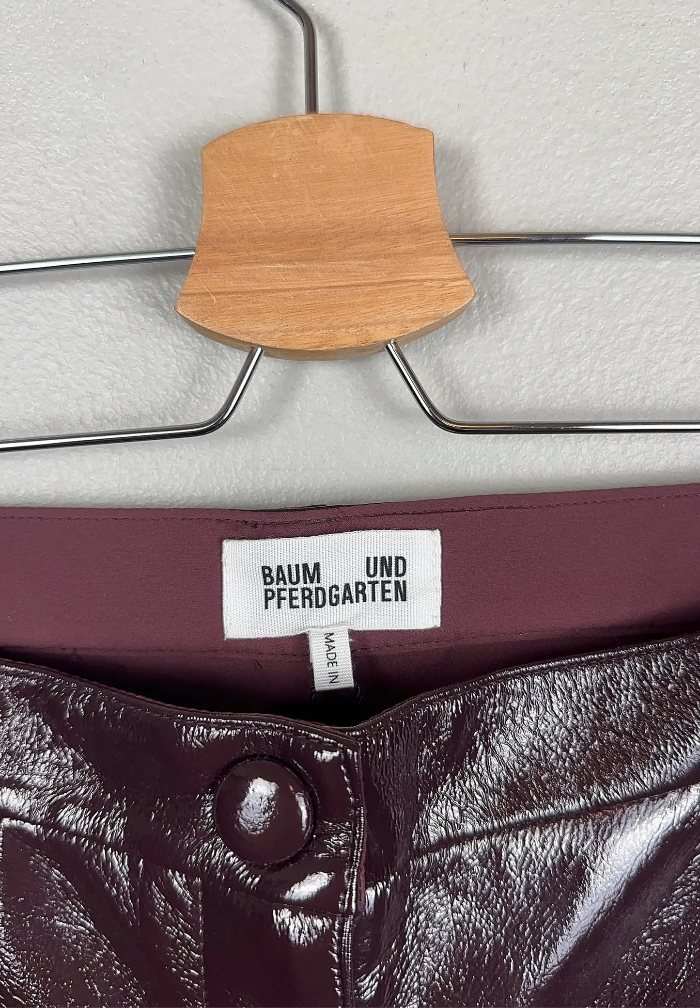 Baum und Pferdgarten Niella- Dark Burgundy-byxor NWT