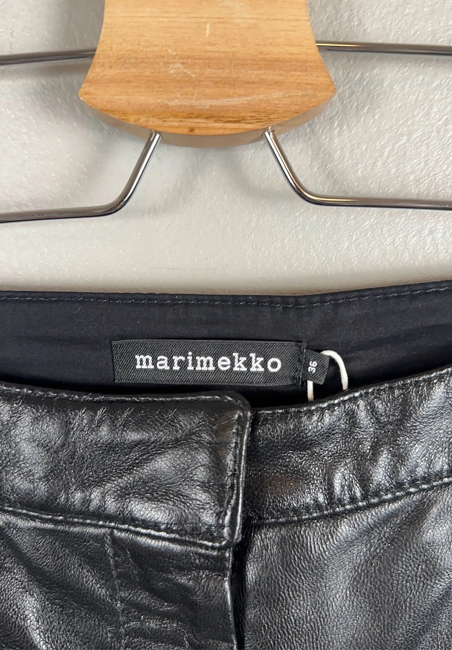 Marimekko Jenna Leather Trousers