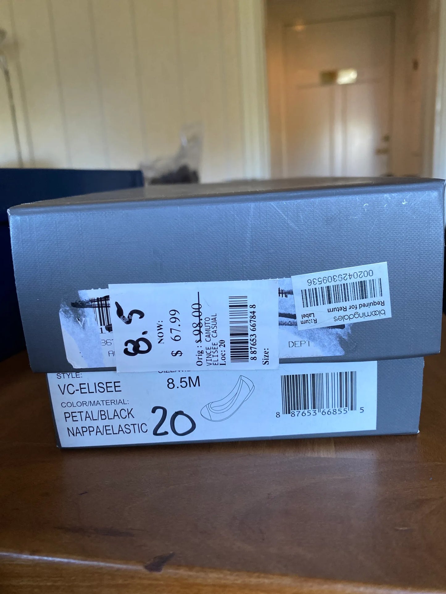Vince Camuto Elisee-skinnballerinaskor