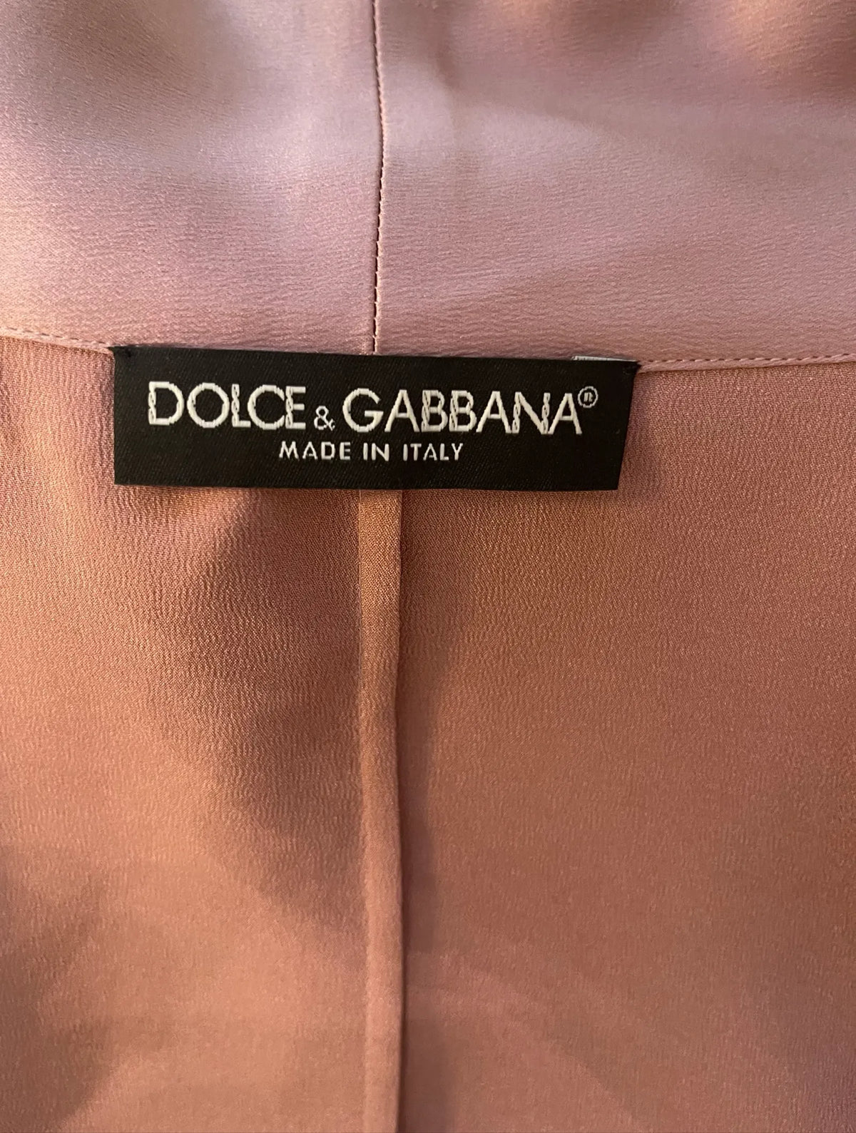 Dolce & Gabbana Silk With Pussy-bow Blouse