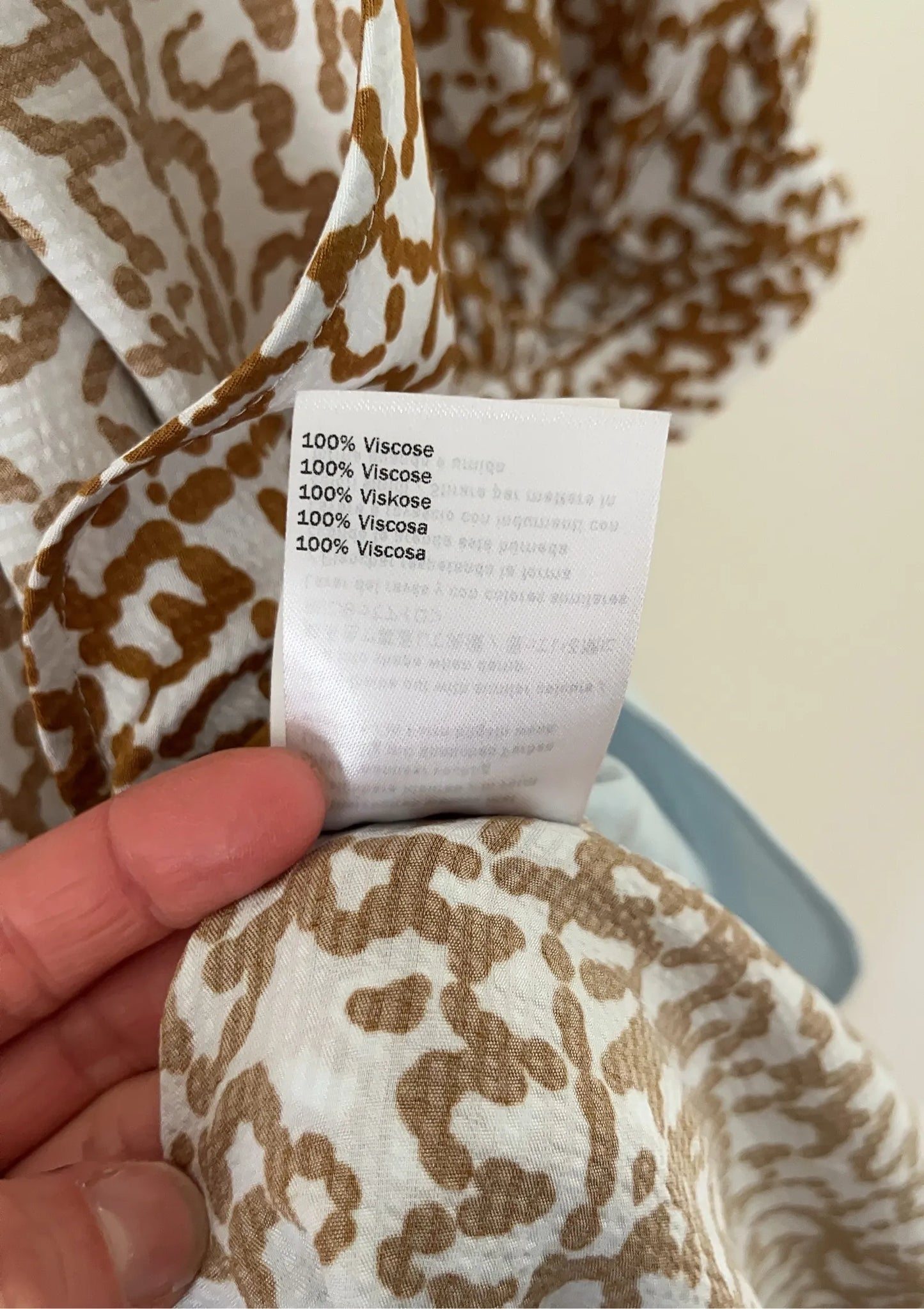 Second Female Granada Wrap-klänning NWOT