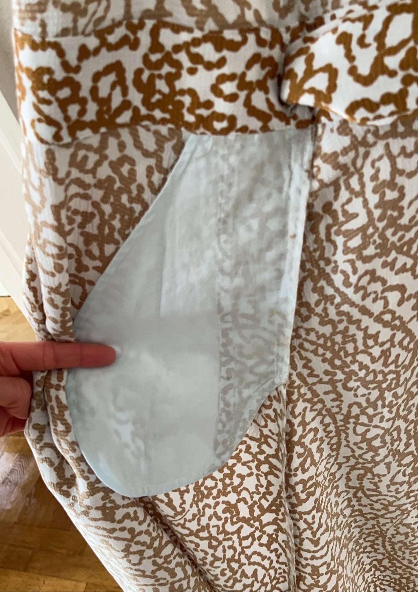 Second Female Granada Wrap-klänning NWOT