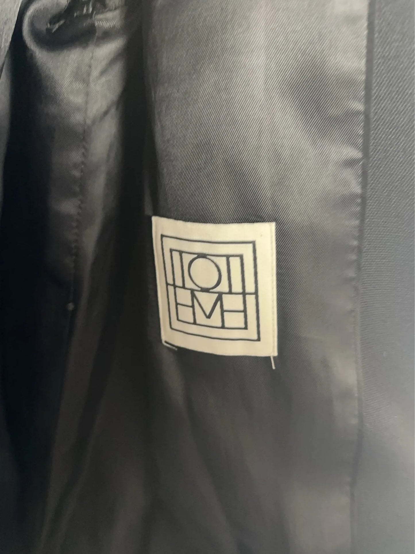 Toteme Wool Wrap Blazer-kavaj