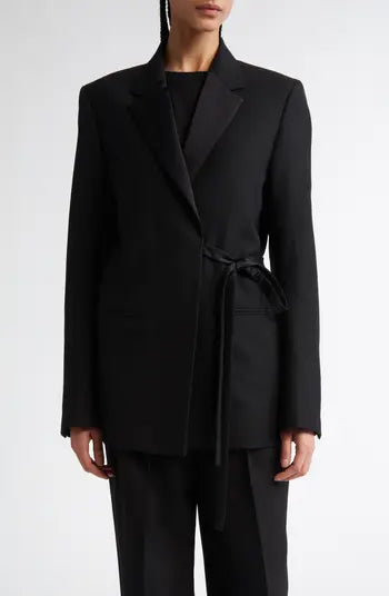 Toteme Wool Wrap Blazer-kavaj