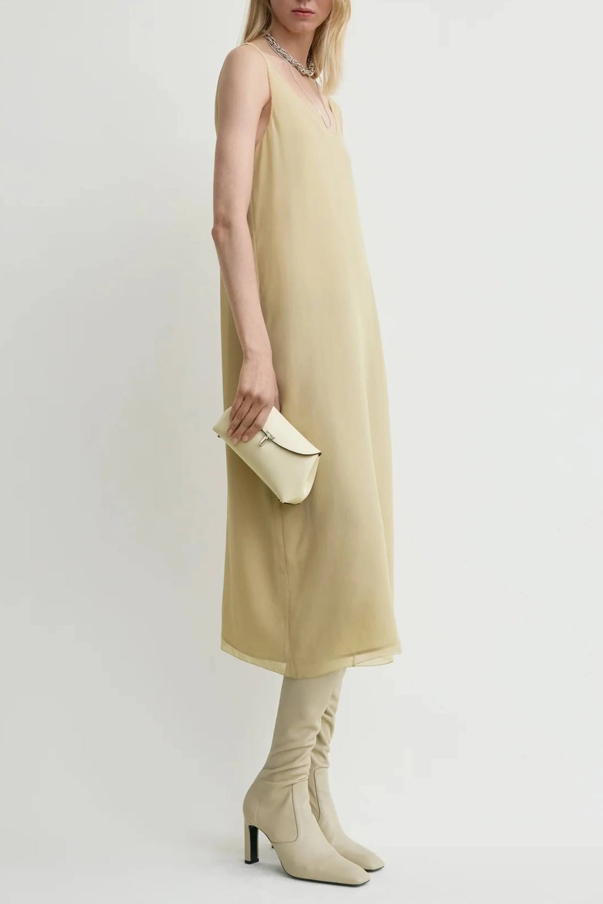 Toteme Chiffon Slip Dress