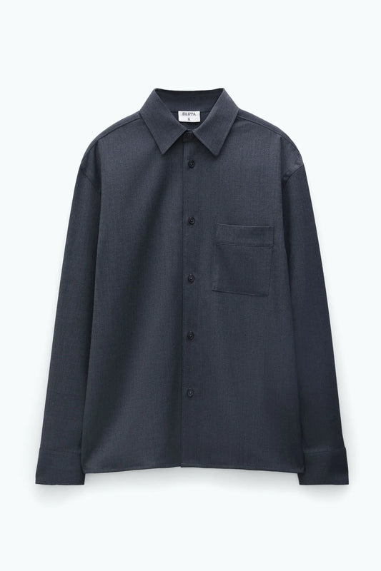 Filippa K Wool Twill-skjorta NWT