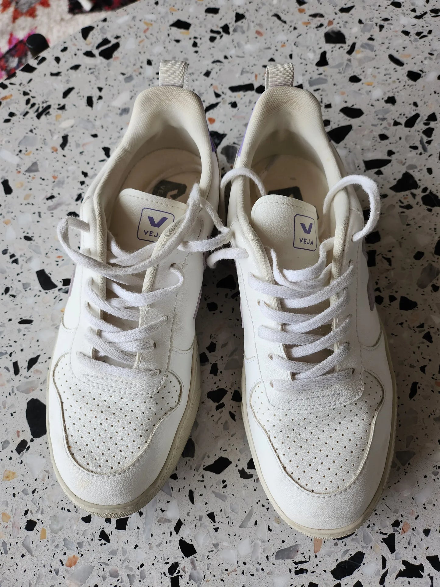Veja T3 Small-skinnsneakers