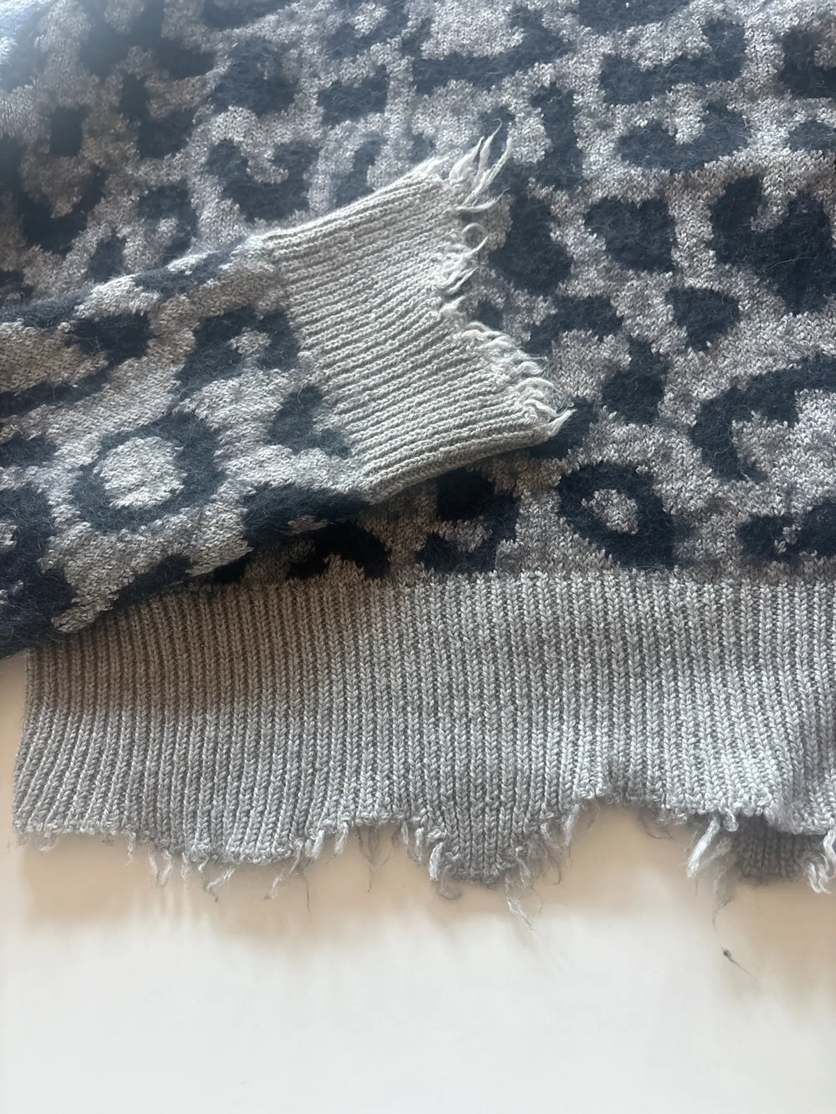 Acne Studios Gaze Animal-ulltröja
