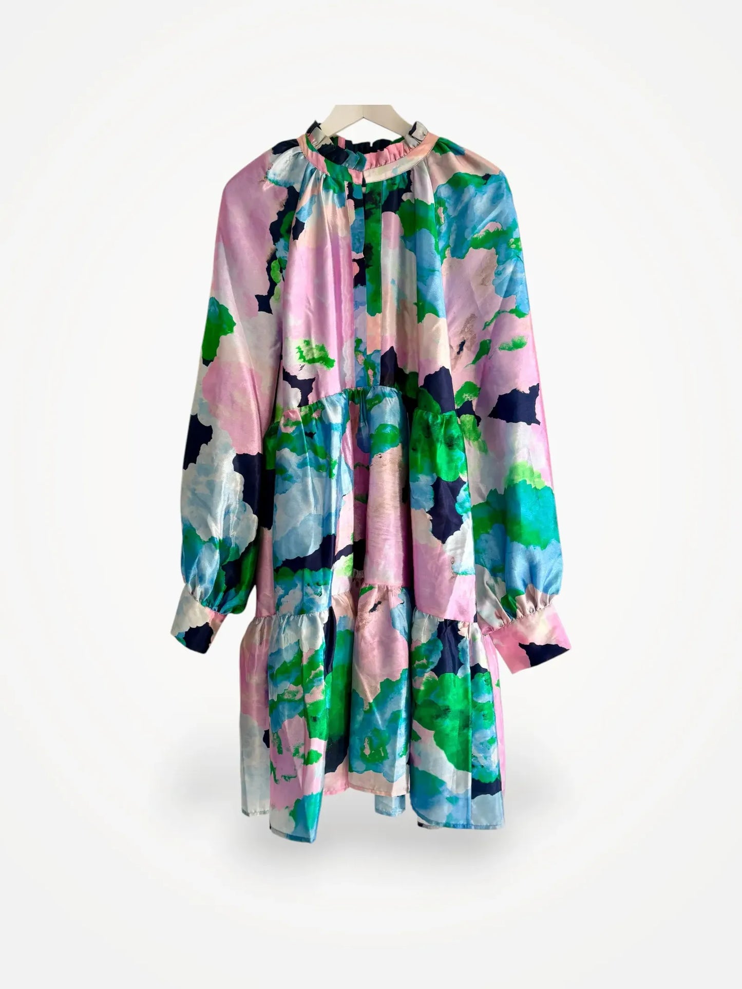 Stine Goya Jasmine, 1617 Textured Poly ”clouds” Dress