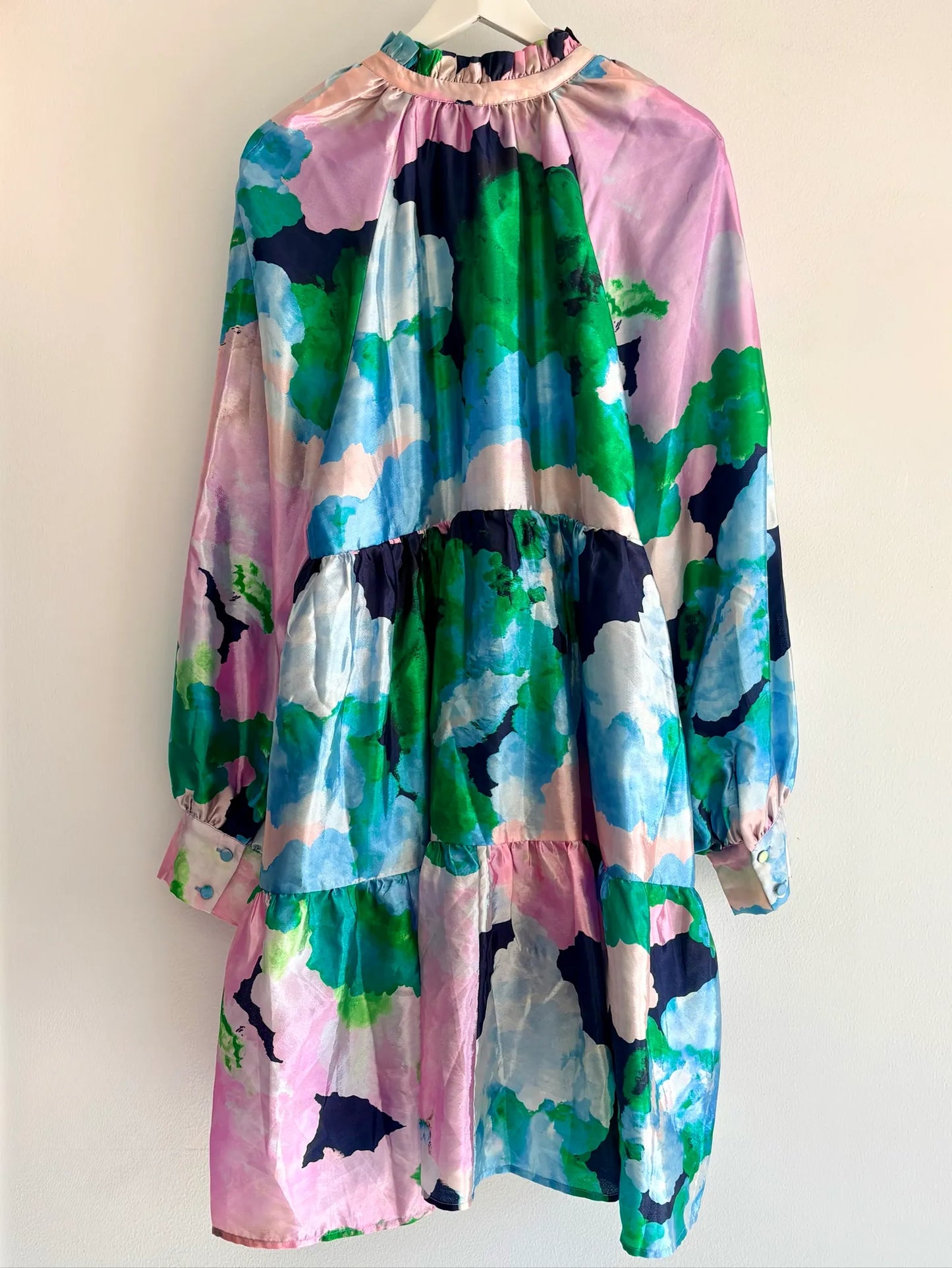 Stine Goya Jasmine, 1617 Textured Poly ”clouds” Dress