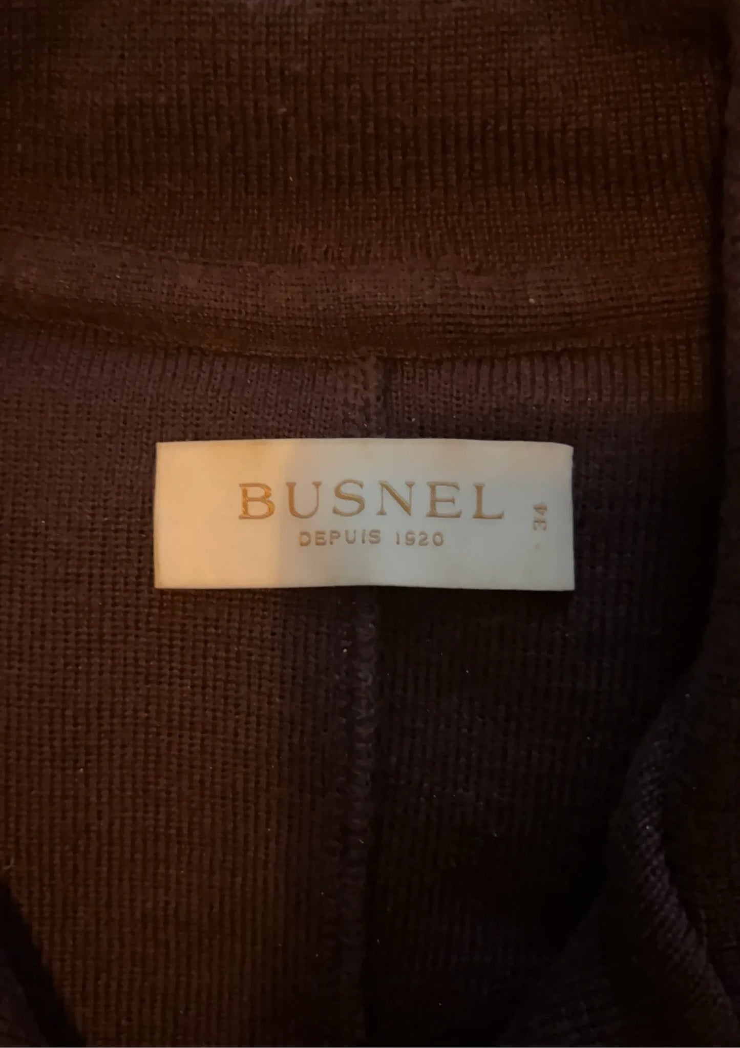 Busnel Viktoria-ullkavaj NWOT