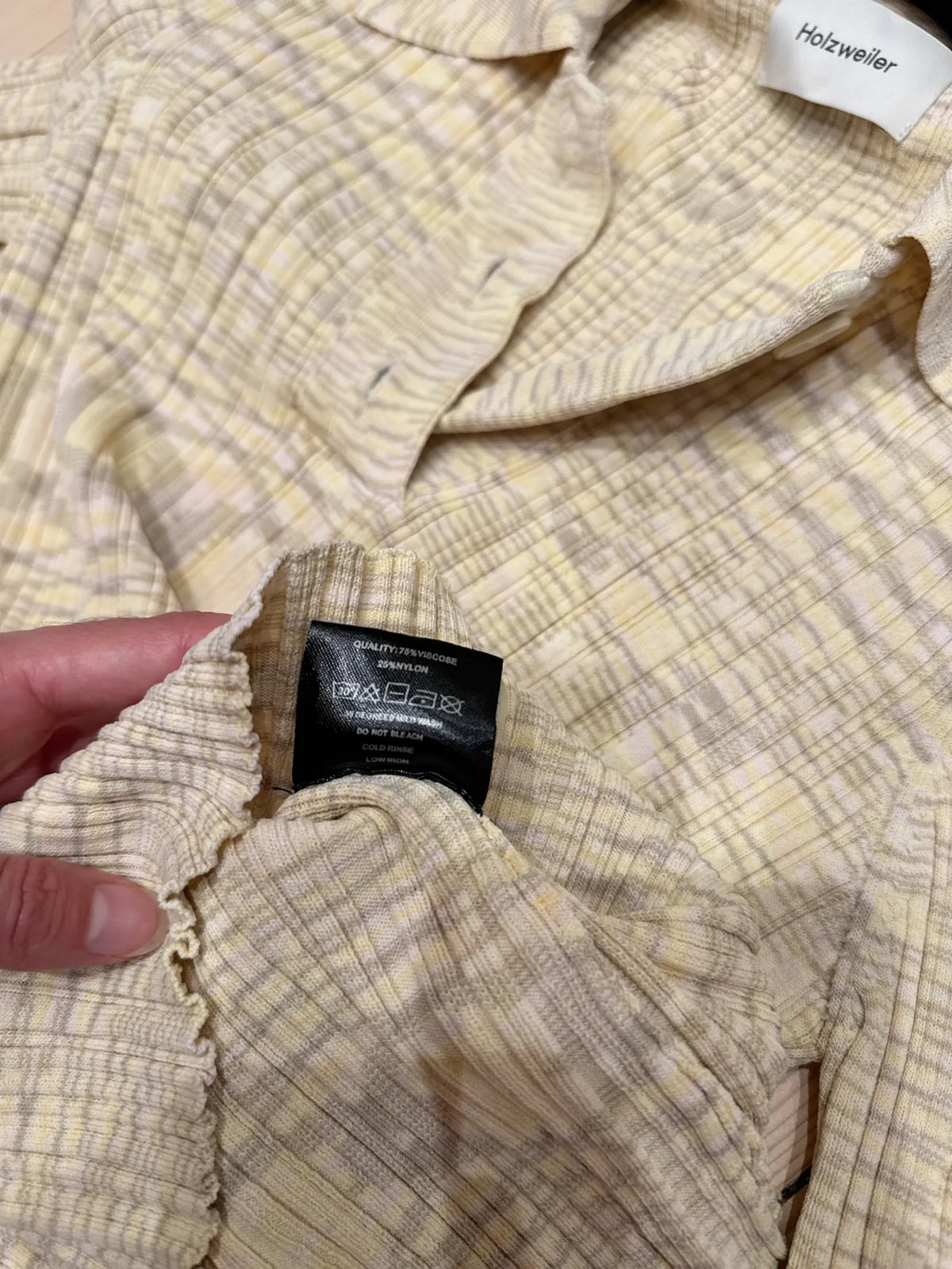 Holzweiler Smooth Knit-topp