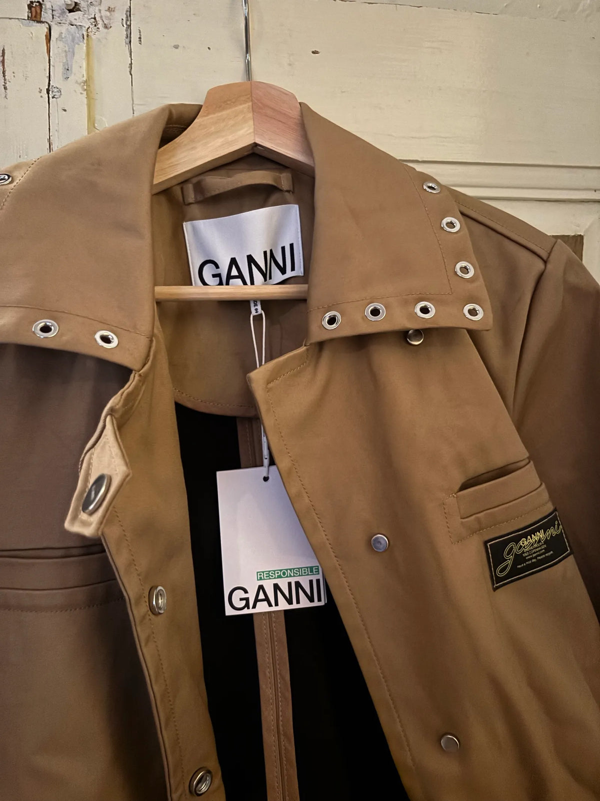 Ganni-fritidsjacka NWT
