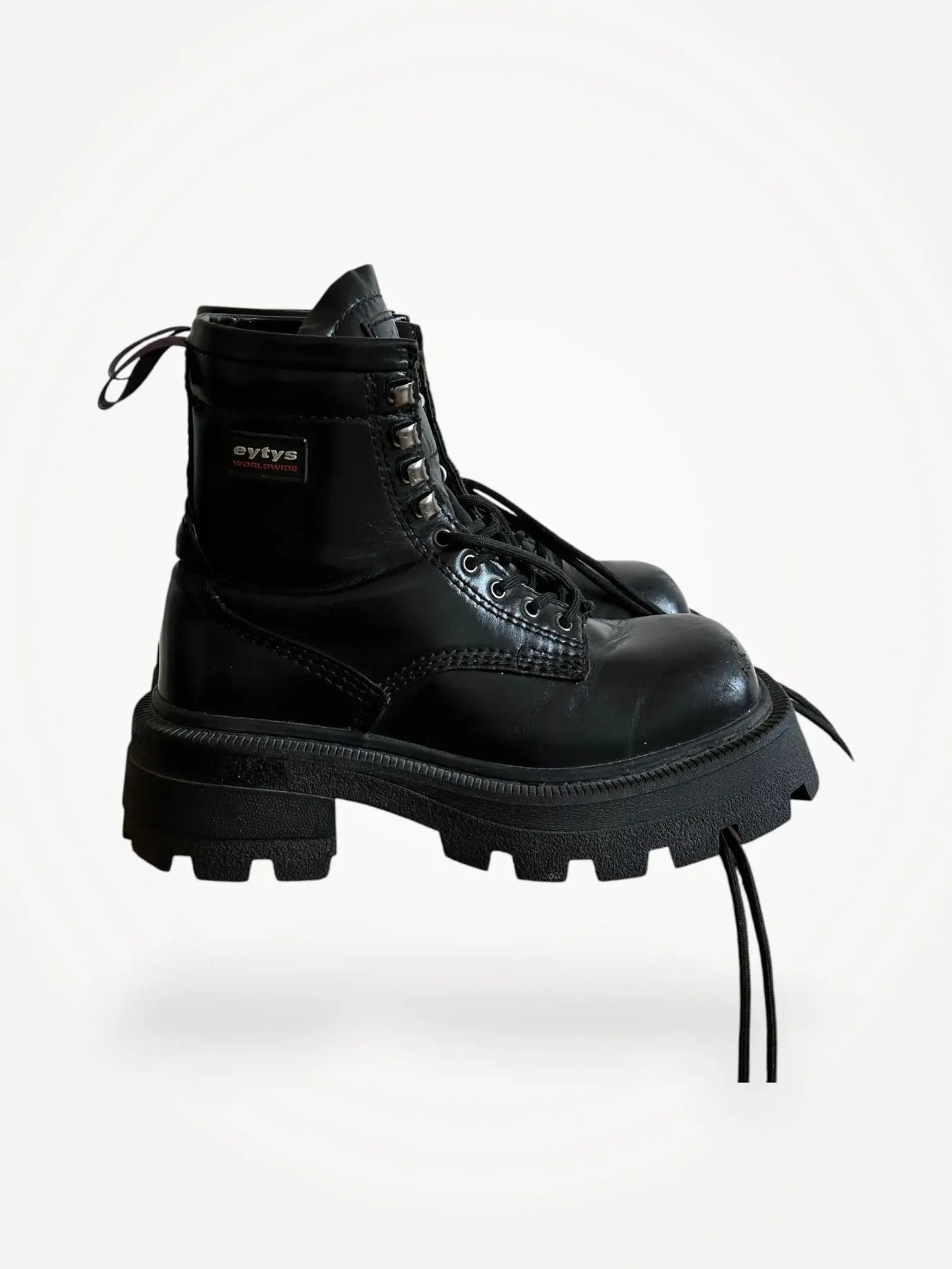 Eytys Michigan Leather Black-skinnboots