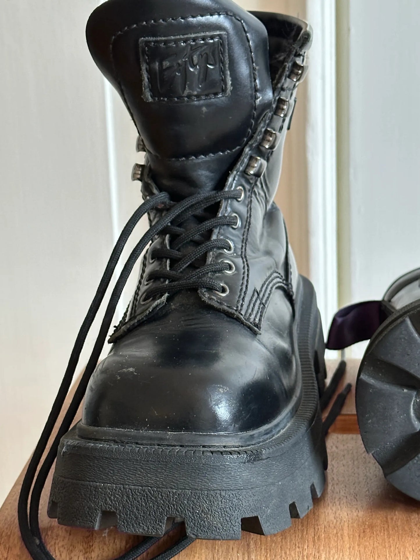Eytys Michigan Leather Black-skinnboots