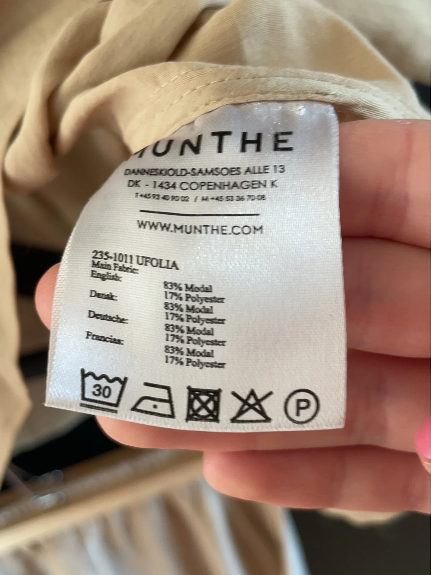 MUNTHE-set