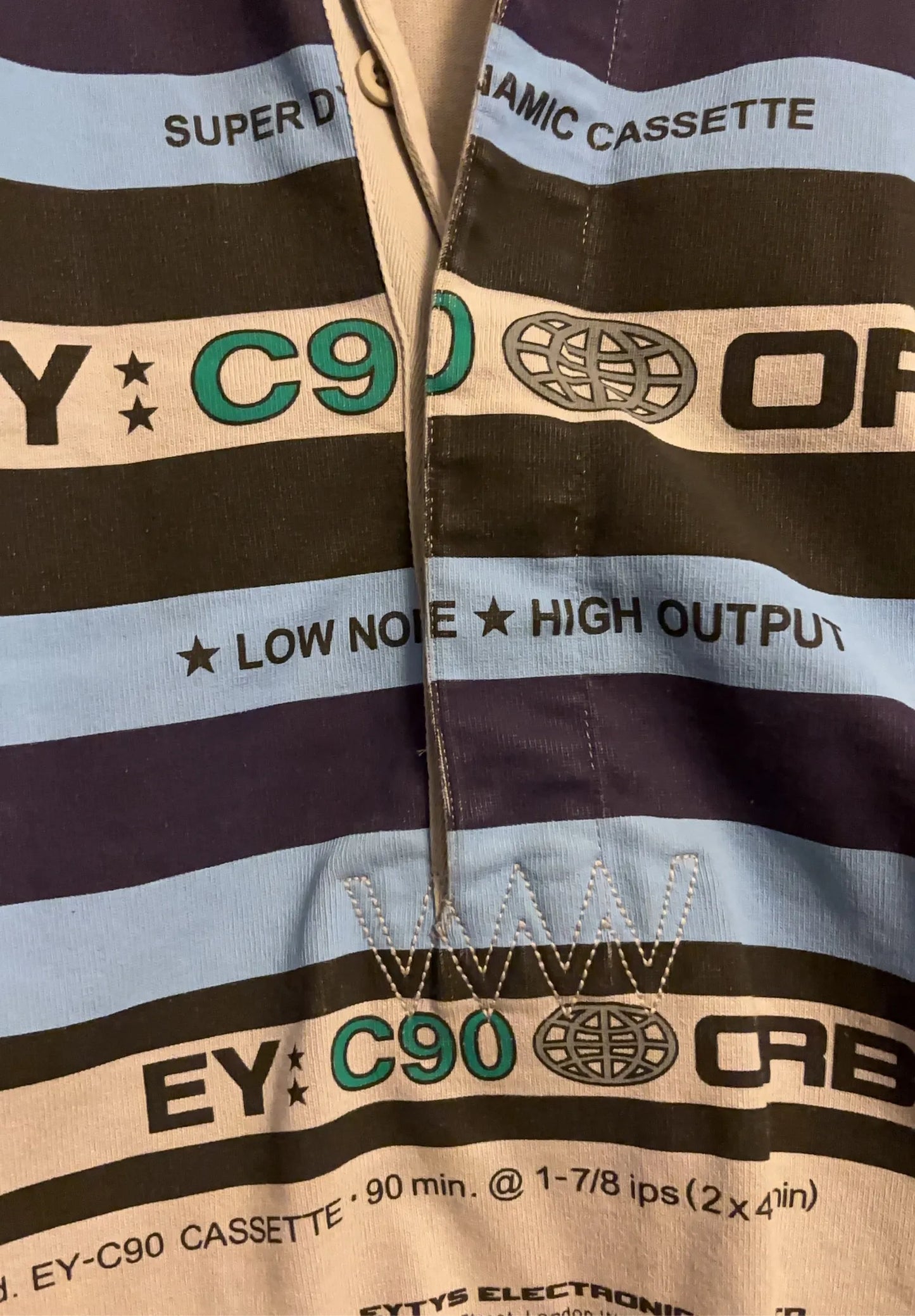 Eytys Canberra Blue Cassette-tröja