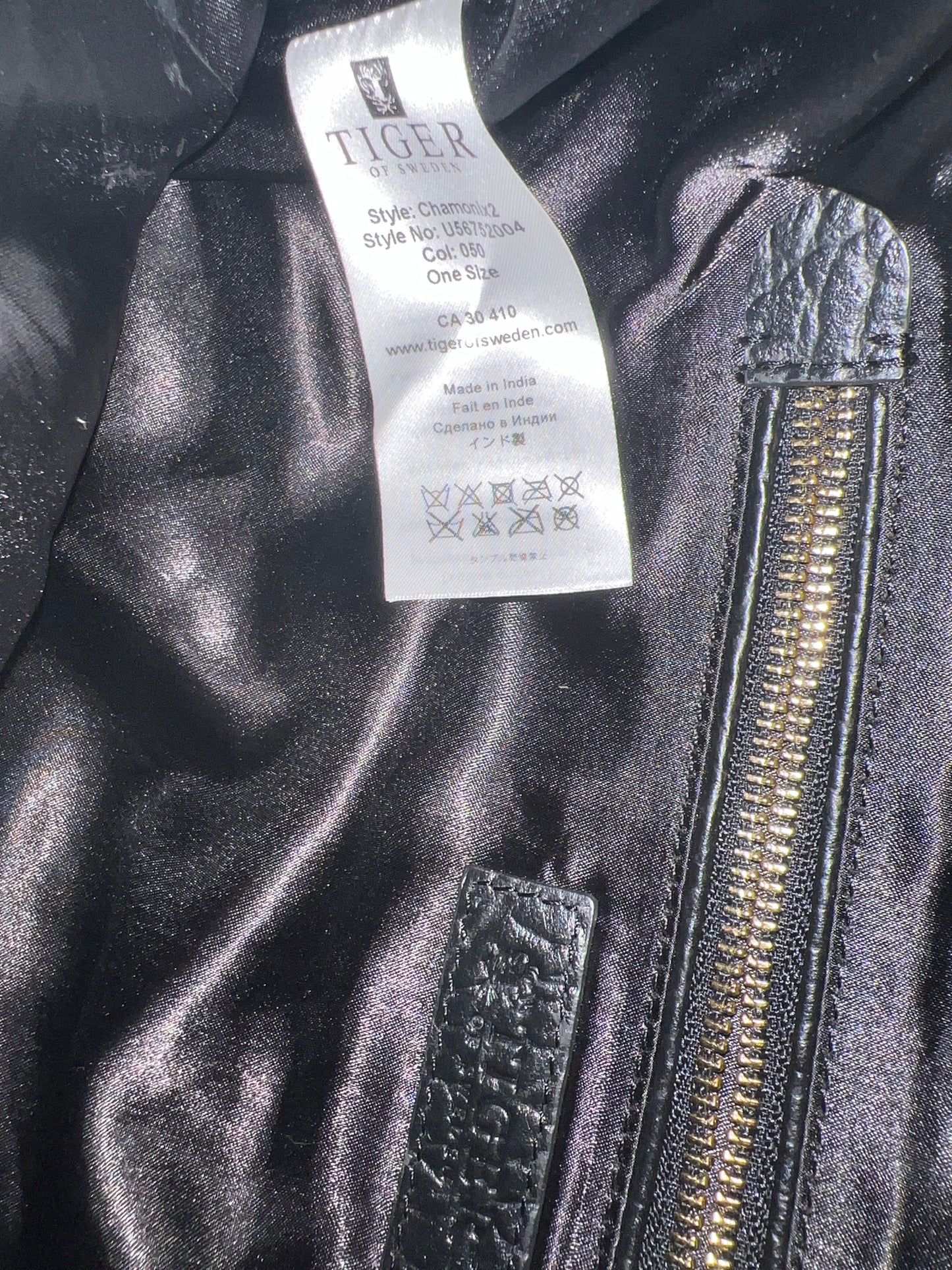 Tiger of Sweden-skinnhandväska NWOT