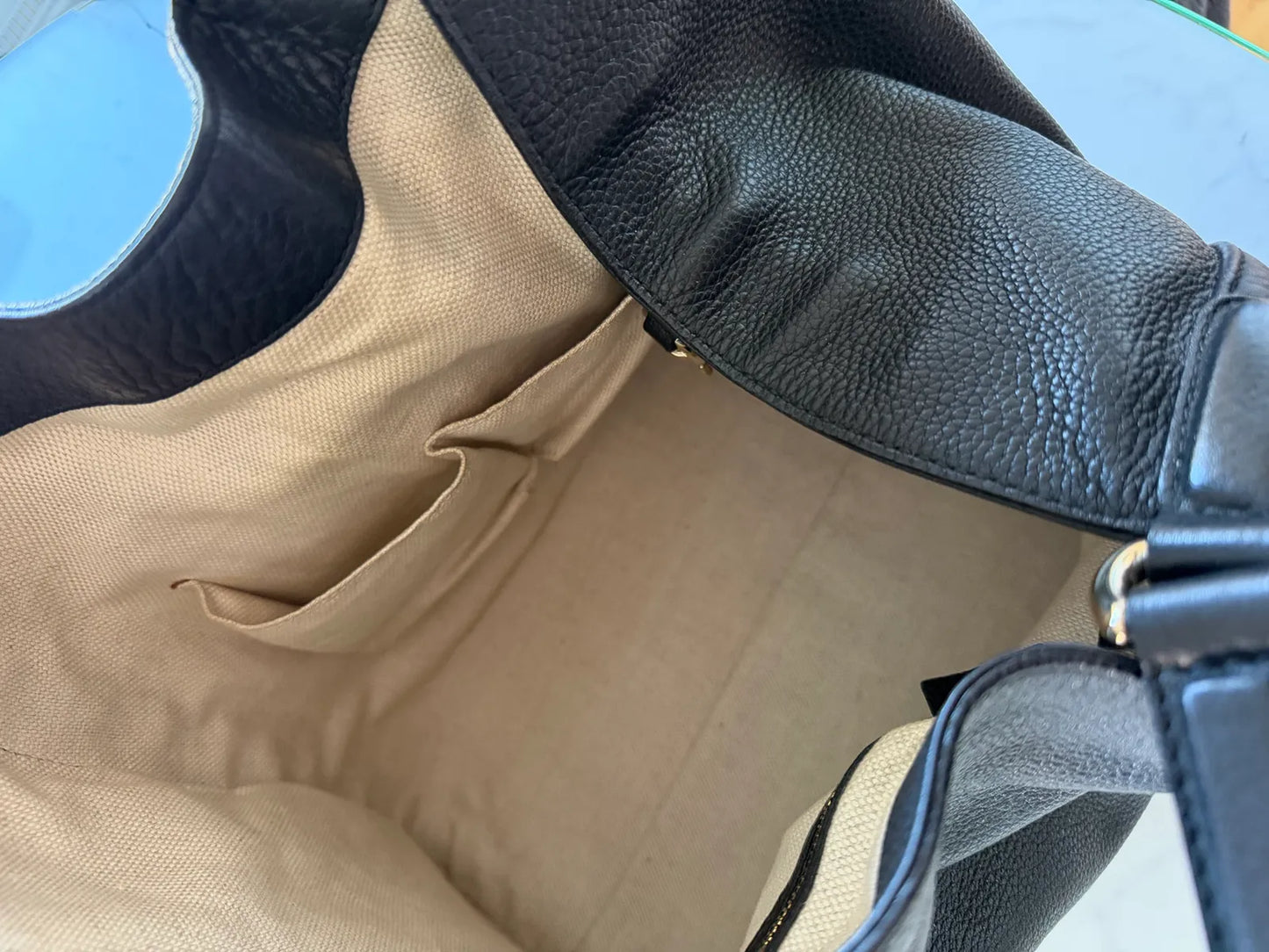 Gucci Soho Gg Tote-skinnhandväska