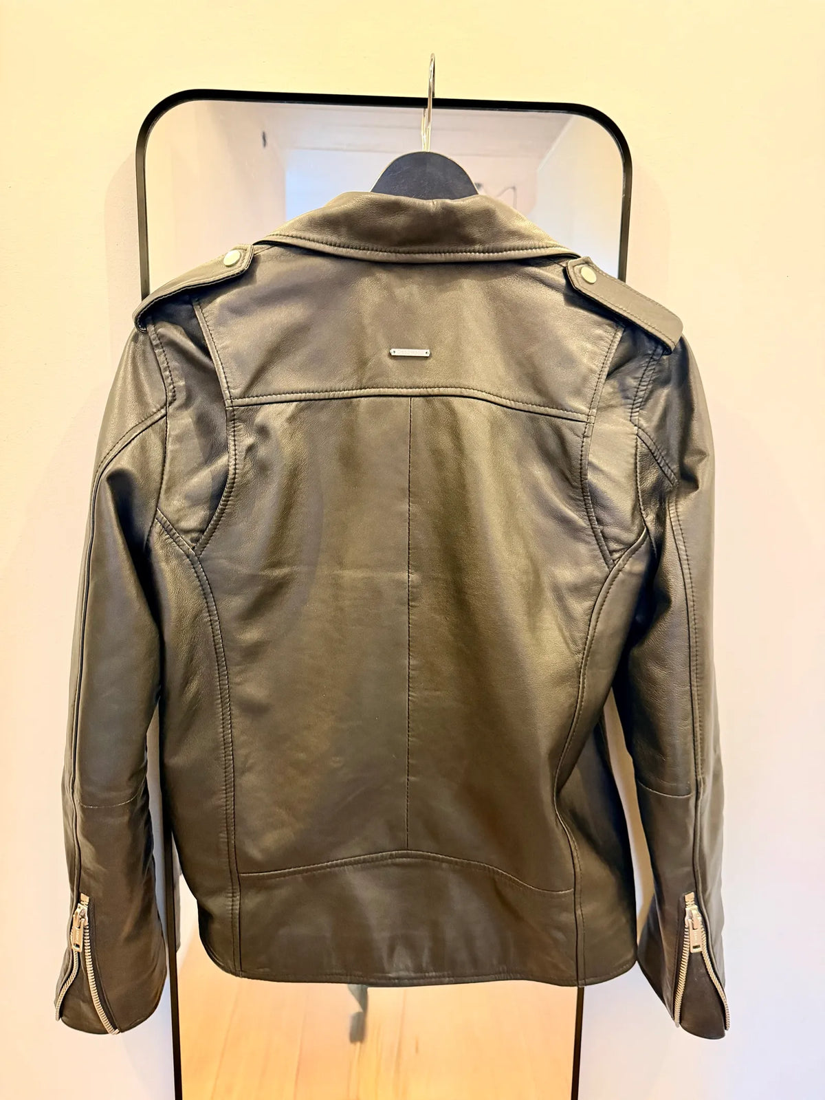 Deadwood Classic Biker-skinnjacka
