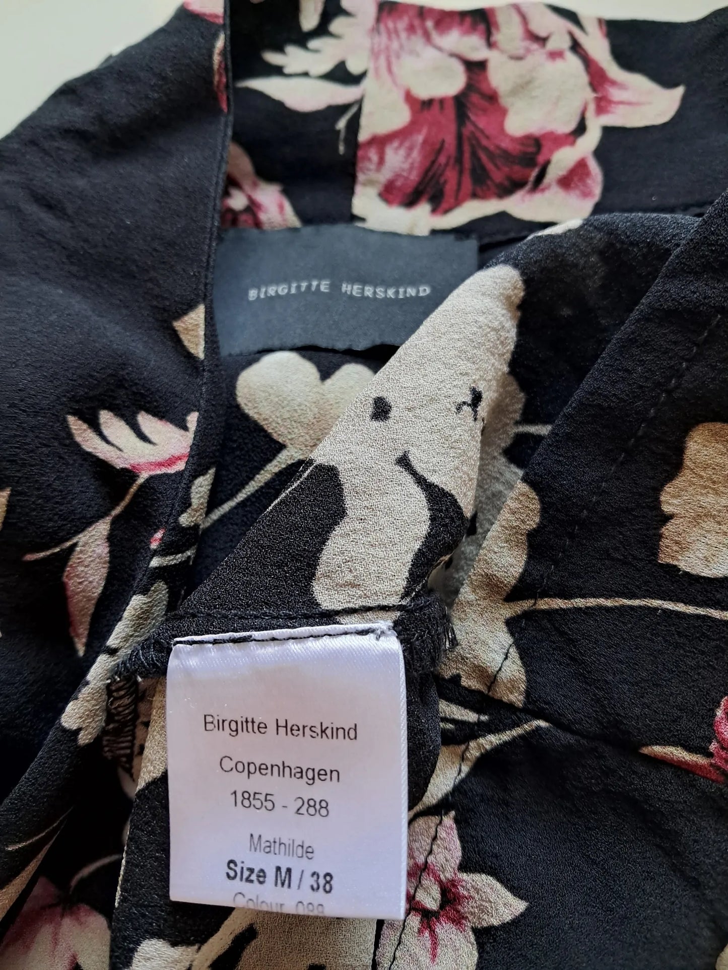 Birgitte Herskind-sidenklänning