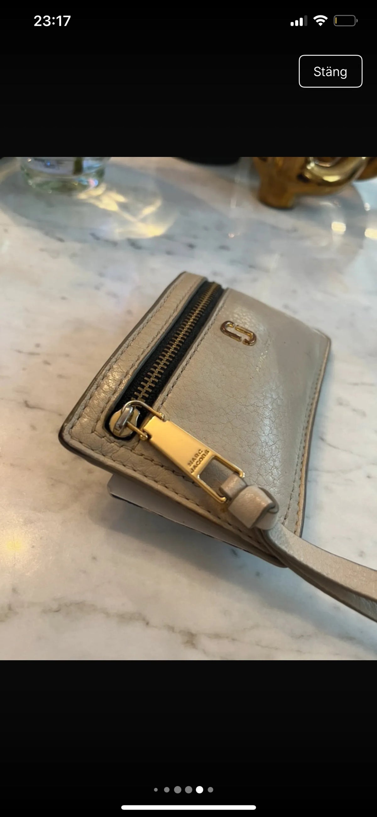 Marc Jacobs-skinnplånbok