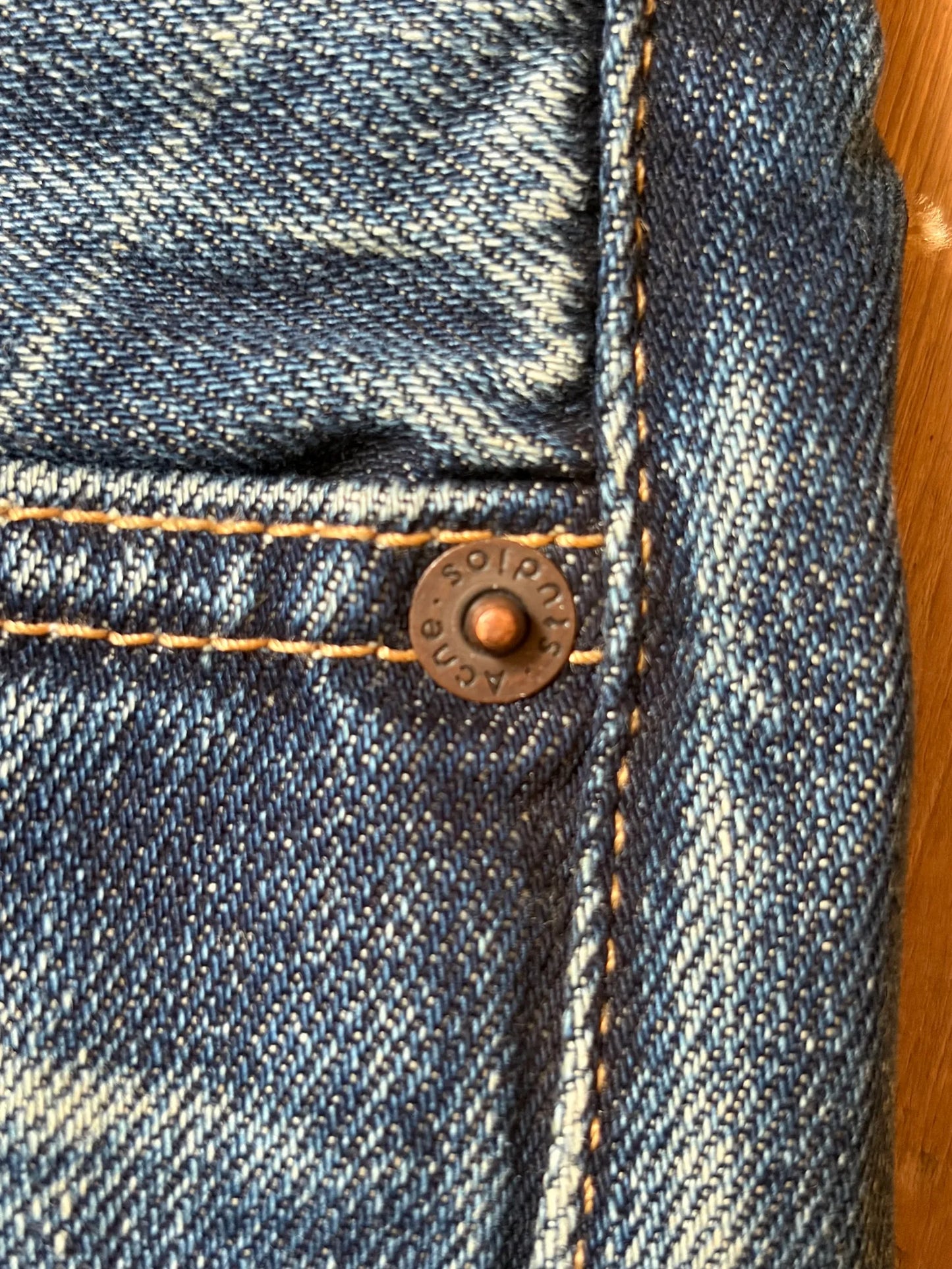 Acne Studios 2021f Broadway-jeans NWOT