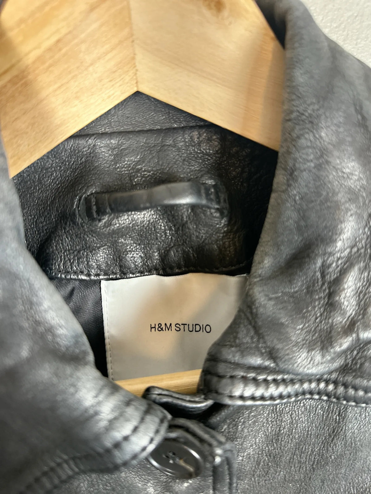 H&M Studio-skinnjacka