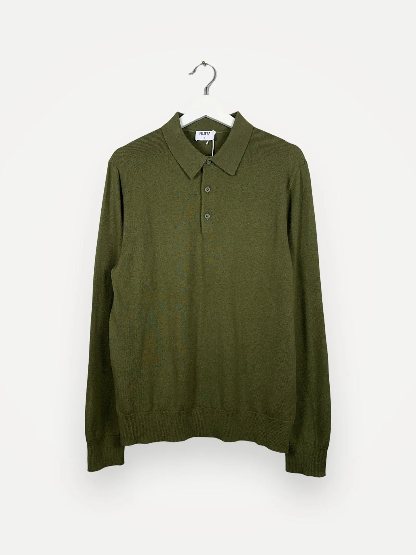 Filippa K Knitted Polo-ulltröja NWT