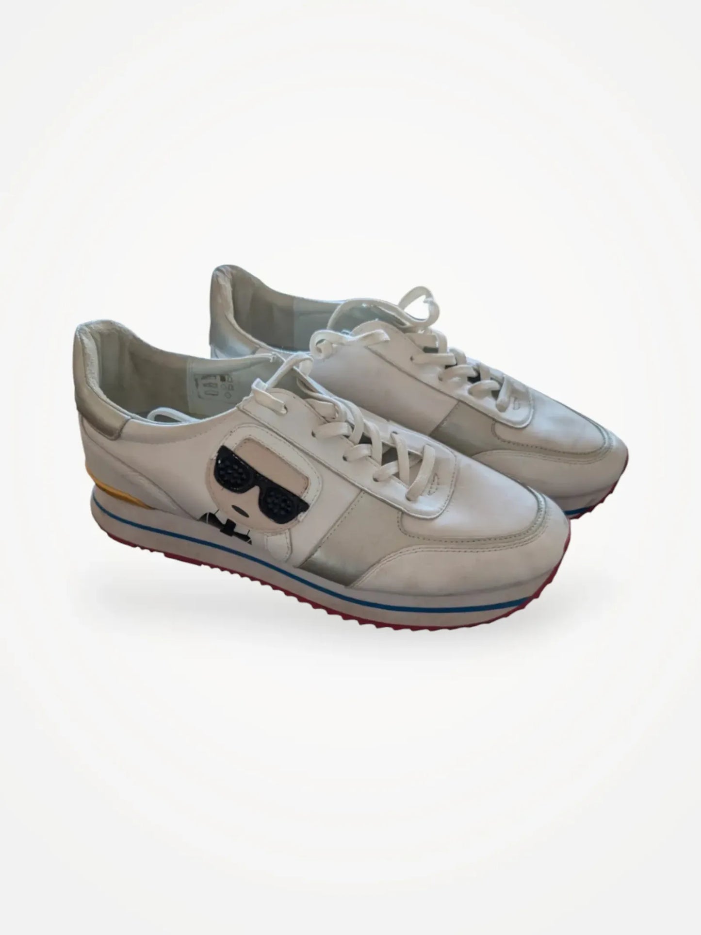 Karl Lagerfeld-skinnsneakers