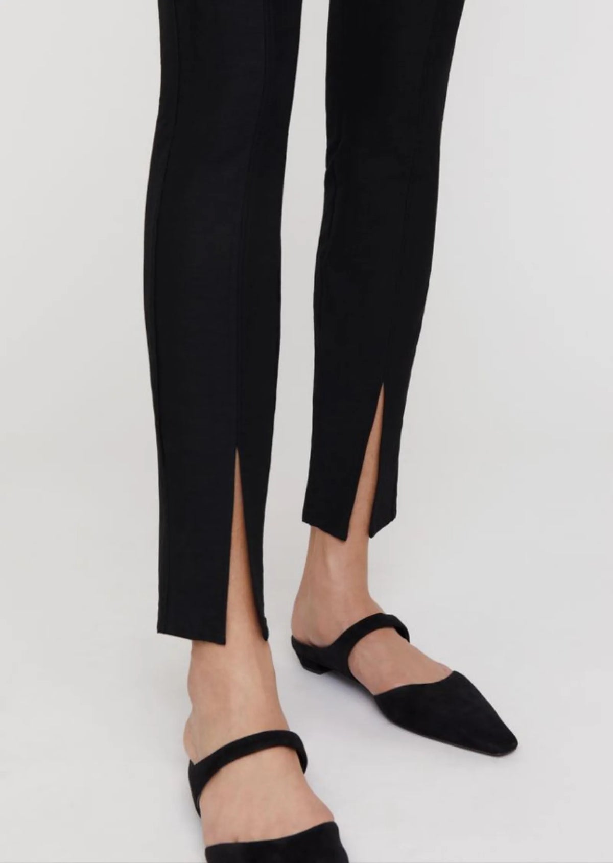 Toteme Skinny Slit-linnebyxor