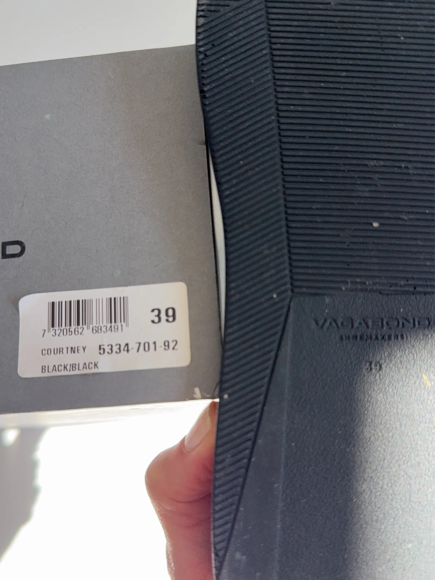 Vagabond Courtney-skinnsandaler NWOT