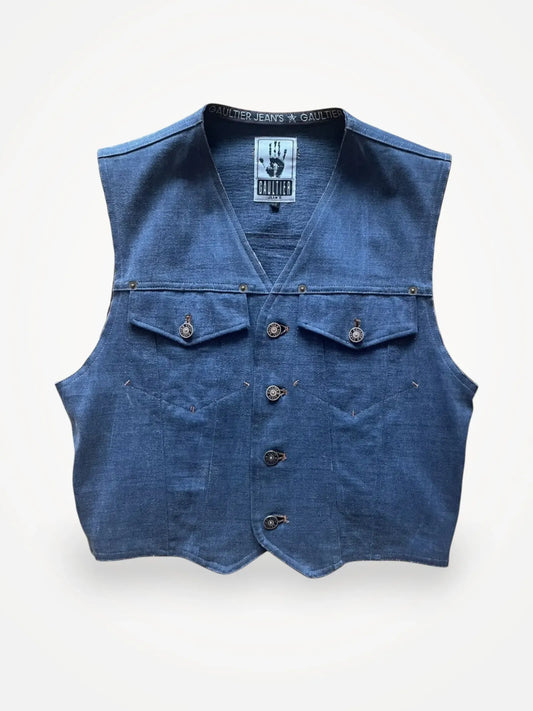 Jean Paul Gaultier Denim Vest