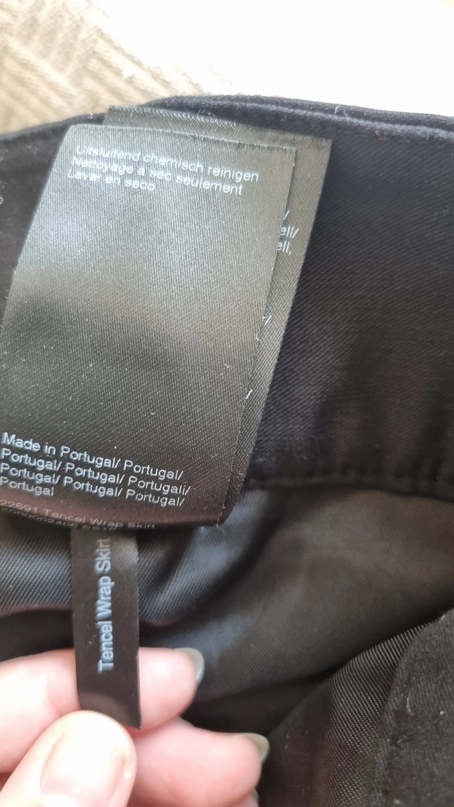 Filippa K Tencel Wrap-kjol