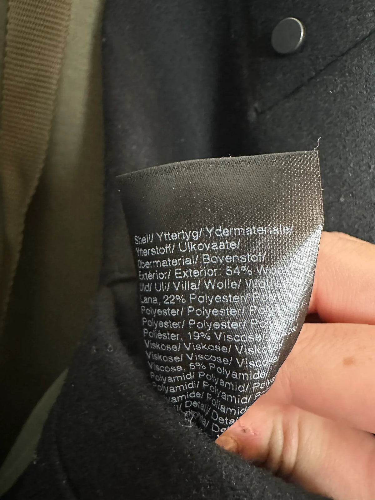 Filippa K M. Mfk Peacoat-ullrock NWOT