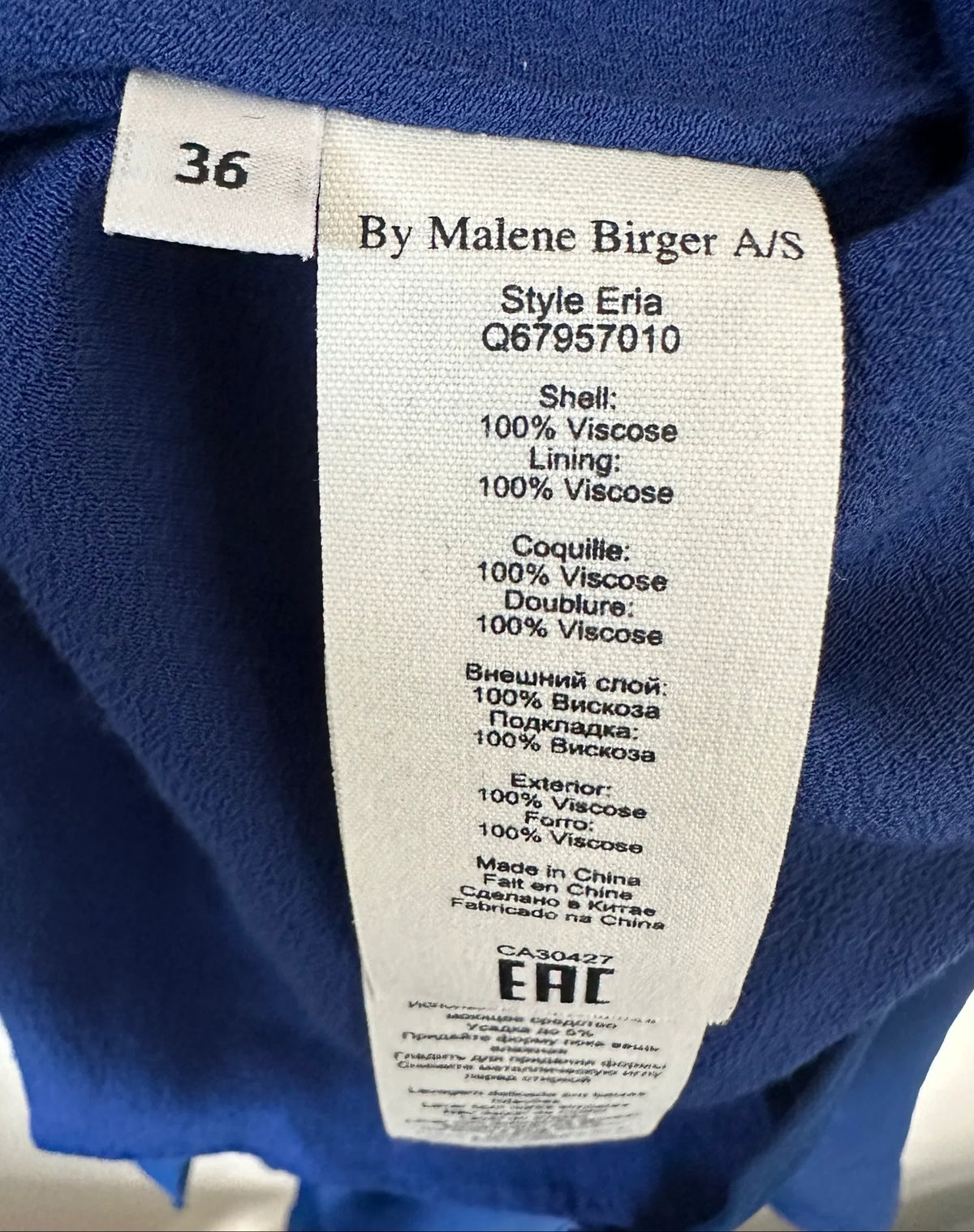 By Malene Birger Eria Dress