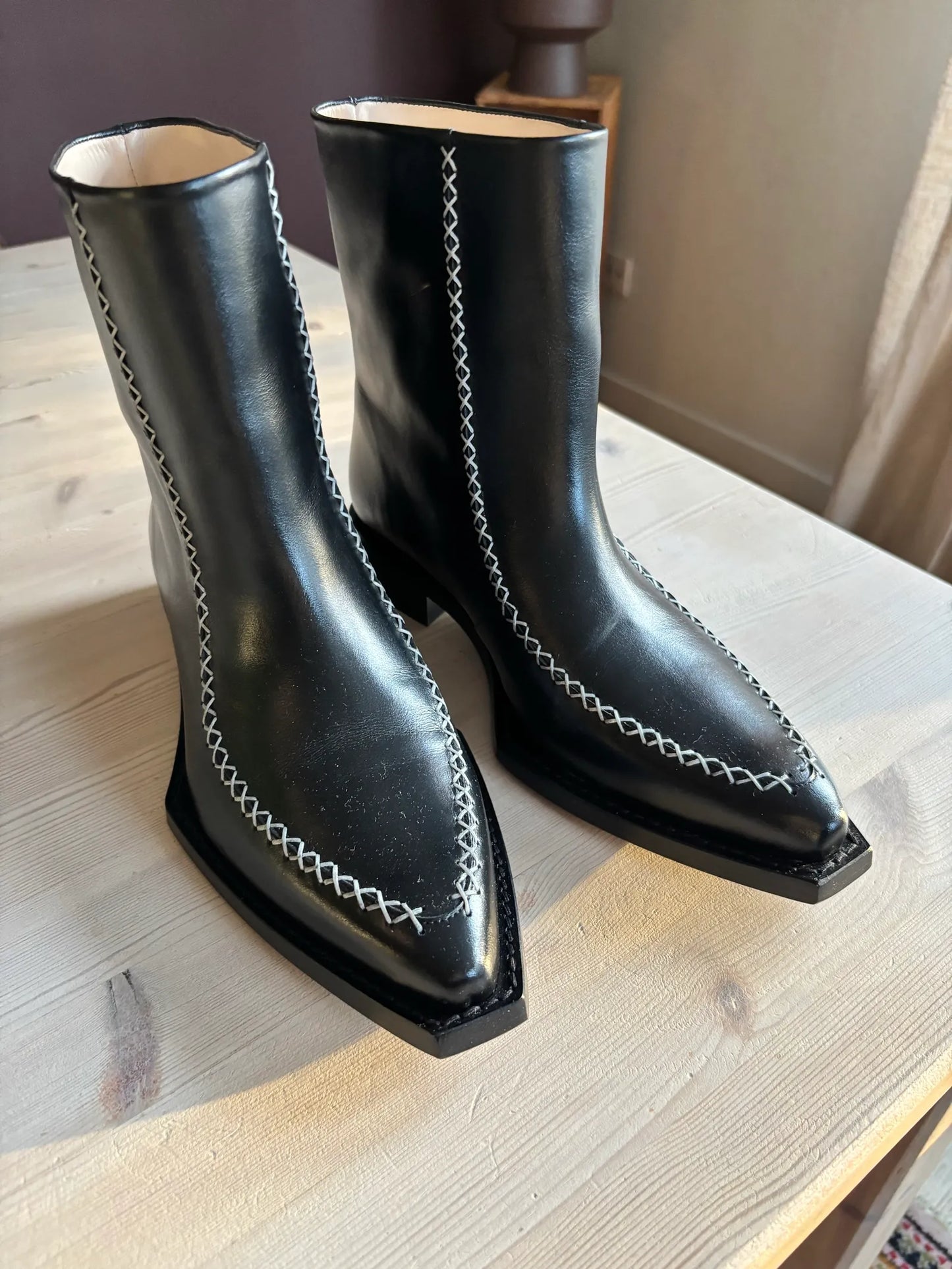 Rodebjer Georgia-skinnboots NWOT