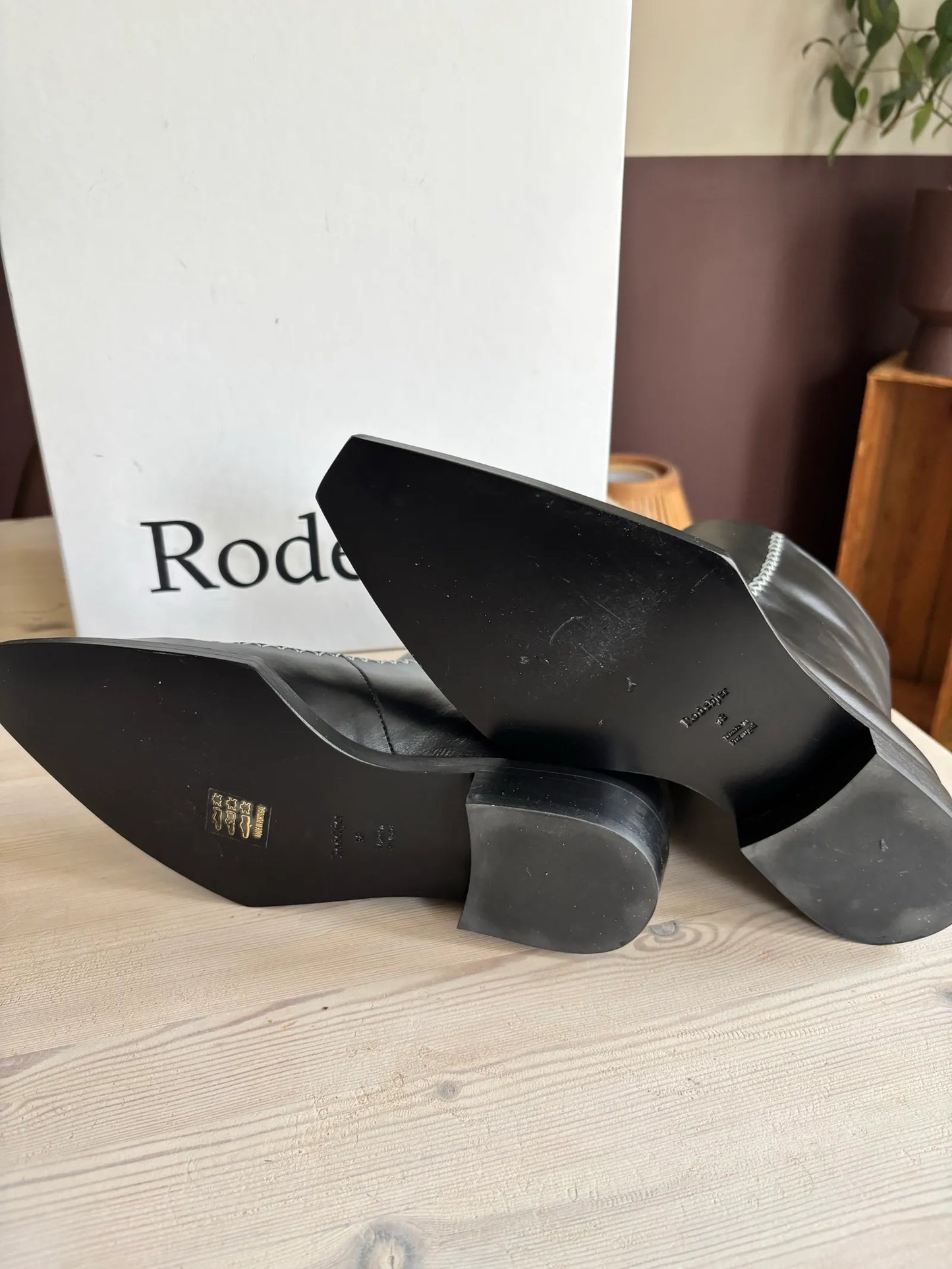 Rodebjer Georgia-skinnboots NWOT